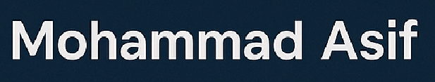 MohammadAsif-Logo